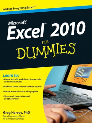 excel 2011 for mac for dummies